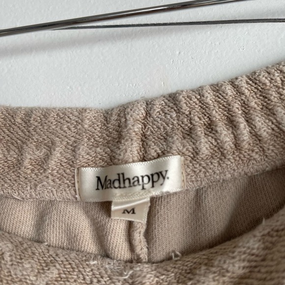 Madhappy Universal Crew Neck and Sweatpants in Nude - Picture 14 of 15